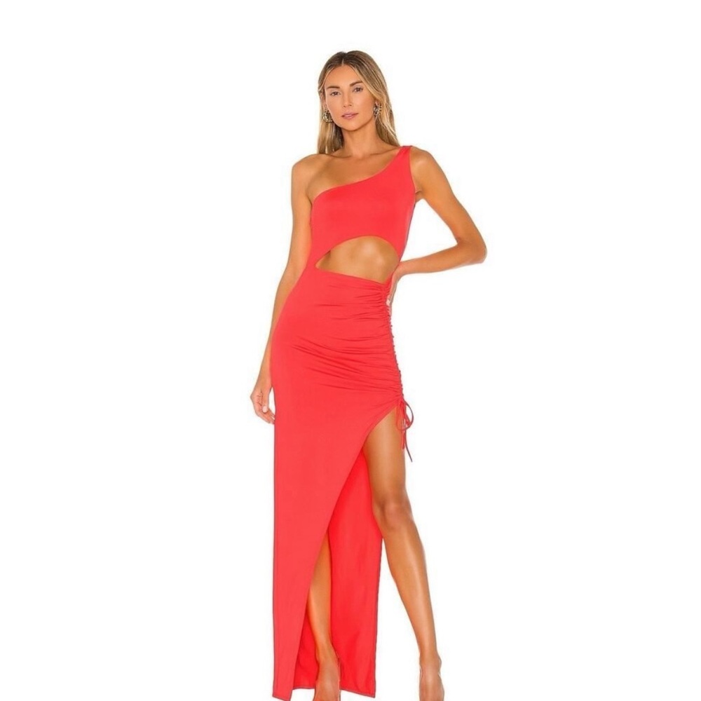 Superdown Alanie One Shoulder Dress XXS